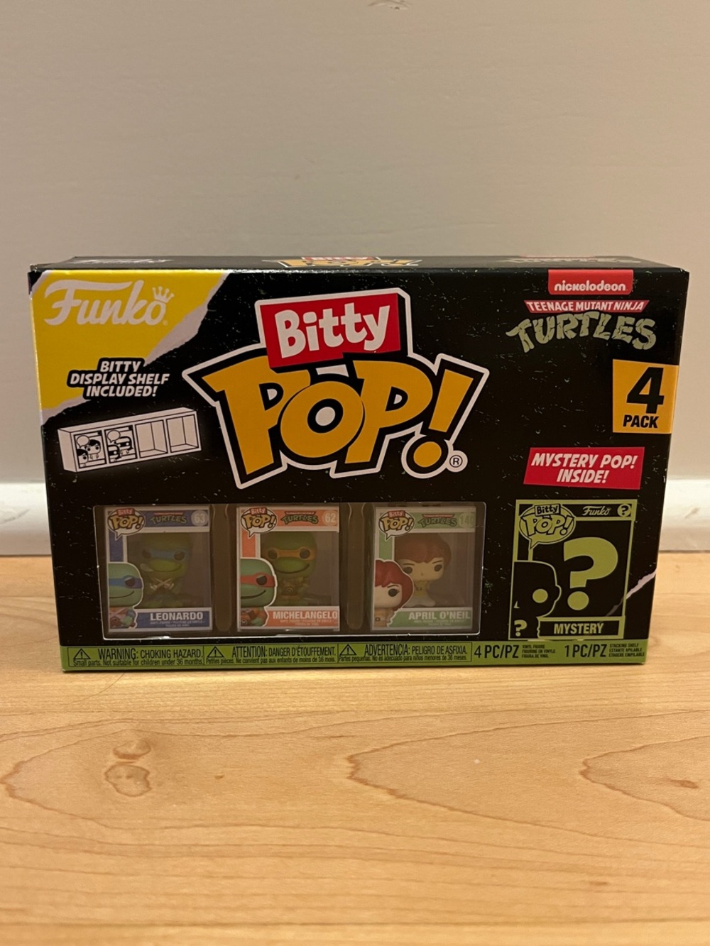 Funko Bitty Pop! Teenage Mutant Ninja Turtles 4-Pack